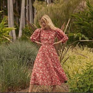 Doen Edessa Dress in Jardin Majorelle Size Small